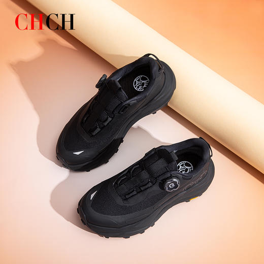 CHCH平衡鞋2025秋冬新款厚底舒适防滑老爹鞋女鞋CP2B5051 商品图5