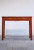 红桥红  家具严选  缅甸花梨(大果紫檀）  【98 马蹄腿双抽屉 小书桌】 商品缩略图3