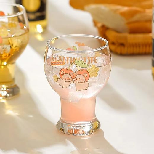 4楼Eubelle欧蓓 川岛屋&lulu猪联名 可爱啤酒玻璃杯450ml 高颜值果汁杯/饮料杯 活动价：28.8元 商品图2
