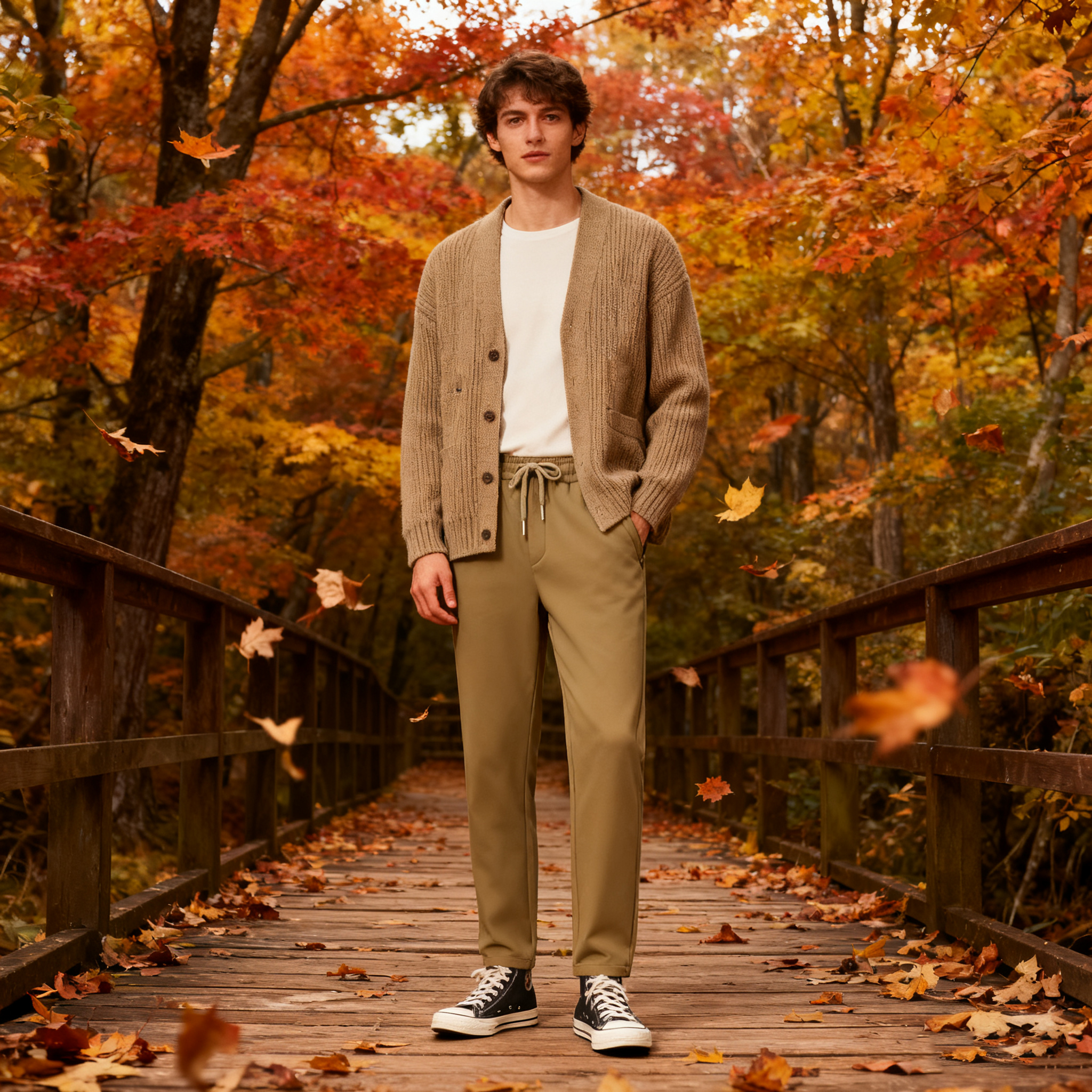 【Schenvega--硬核七防羊绒蚕丝加绒休闲裤】防污/防风/防水/抗寒/抗皱/耐磨/透气/轻便 不挑腿型