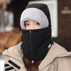 【男女冬季骑车保暖神器】新款防风骑行围脖一体帽子防寒头盔内胆头套 商品缩略图5