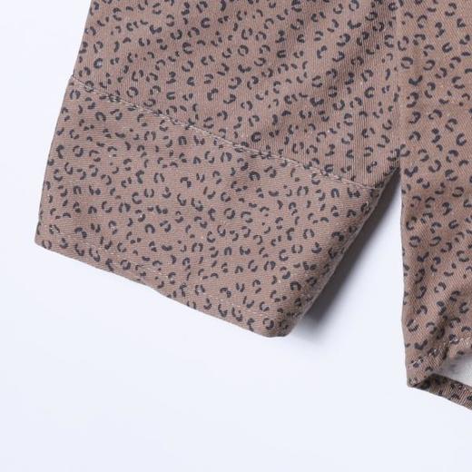 26746SDSA男士秋冬新款痞帅男装韩版潮牌豹纹纽扣翻领长袖衬衫百搭时尚 商品图4