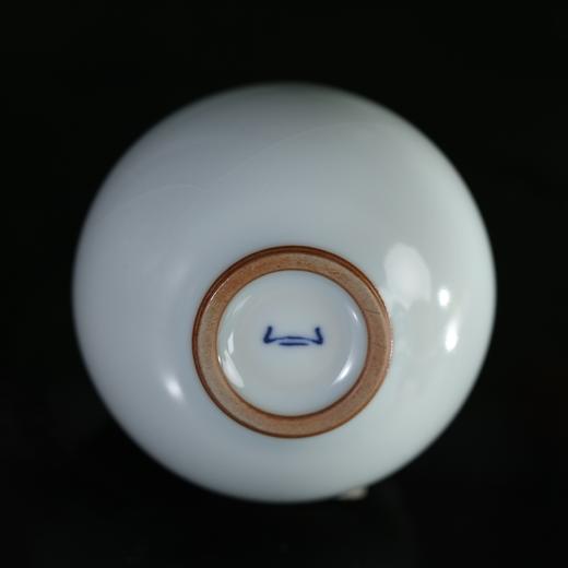 问鼎汝瓷/鼎峰系列/月白/老款/石榴瓶 商品图2