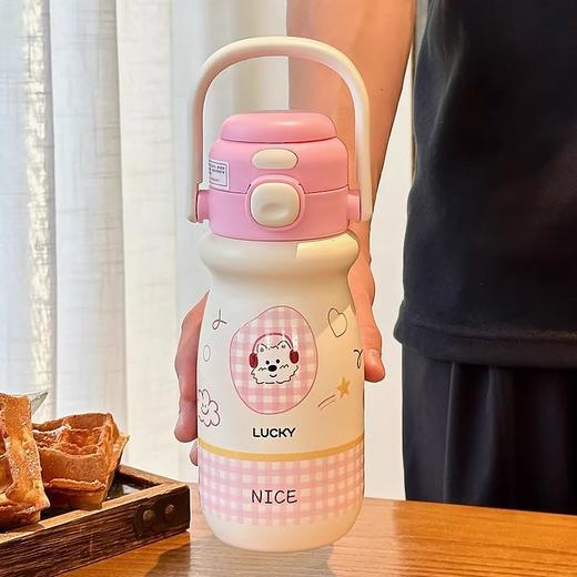 NICE双饮提手保温杯520ml(四色均配)（250910） 商品图3