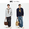 NPC潮牌【青花鹤福】系列果冻胶印花圆领卫衣情侣宽松秋NP59ST01 商品缩略图1