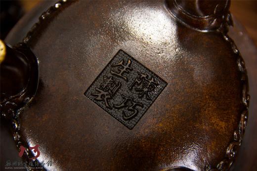 陈巧生制 缠枝莲熏炉 铜炉香炉摆件 商品图6