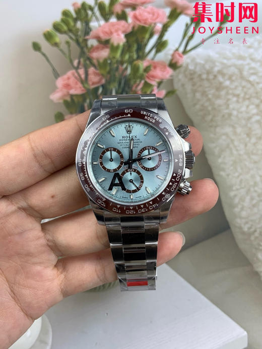 劳力士宇宙计型m126506 VS迪通拿4131配重版 VS配重版冰蓝迪 新款包边迪通拿透底 丹东4131一体机 男士腕表 表径40mm 商品图0