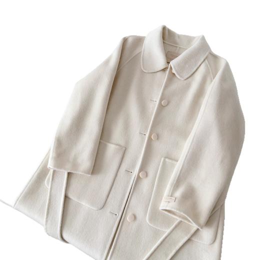 【香颂假日】韩系氛围优雅气质时尚百搭休闲长款羊毛大衣 商品图4