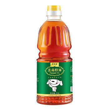 索米亚【保真亚麻籽油】5L低温压榨一级宁夏胡麻油适用于孕妇月子食用油 /粮油调味 /食用油 /亚麻籽油/火麻油 商品图6