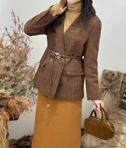 34BAR233452#加棉全羊毛呢外套 商品图1