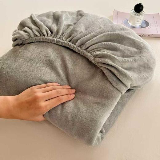 买一送一【全尚慕斯天鹅牛奶绒床笠】单拍不发！【3-5天发货】 商品图2