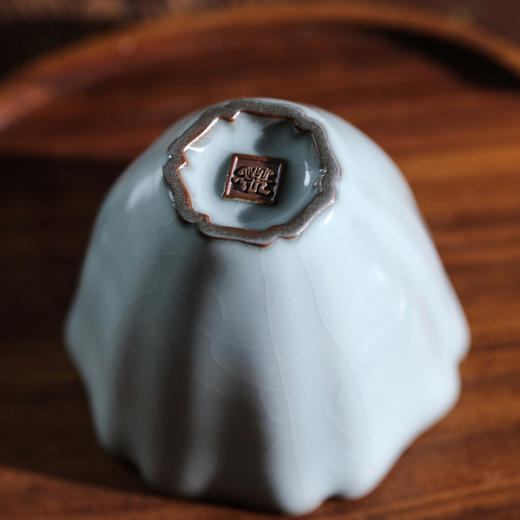 中国问鼎官窑/庚子宋青/冰棱杯 商品图2