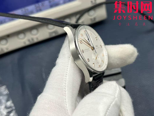 新品 IWC万国表 ZF葡萄牙系列IW371604 葡计透底 新款葡计背透款 白盘金针 小蓝针 男士腕表 丹东7750机 商品图4