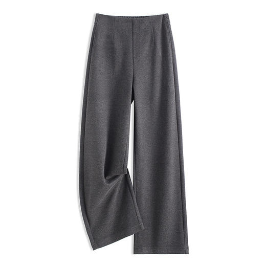 MYX通勤时尚西装裤垂坠感修身显瘦直筒裤2025年冬款长款高腰阔腿裤 商品图1