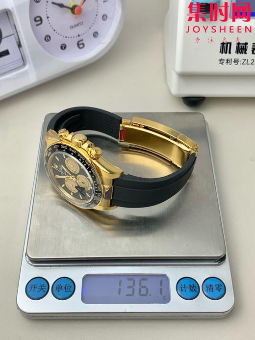 劳力士宇宙计型m126518 VS迪通拿4131配重版 VS配重版 小怪兽 新款包边迪通拿 丹东4131一体机 男士腕表 表径40mm 商品图5