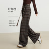 【10/23新品】熙世界美拉德复古格纹阔腿裤松弛感宽松垂感休闲裤女2025秋季新款 商品缩略图1