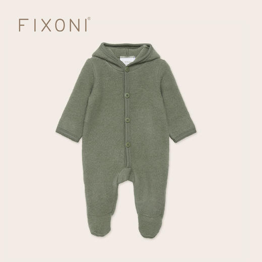 【云优选】FIXONI 婴幼儿羊毛连体衣 商品图2