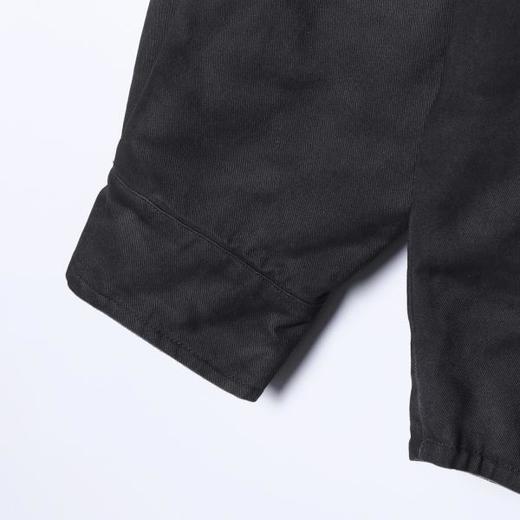 SDSA男士秋冬新款痞帅男装韩版纯色纽扣翻领长袖衬衫百搭净版衬衣 商品图3