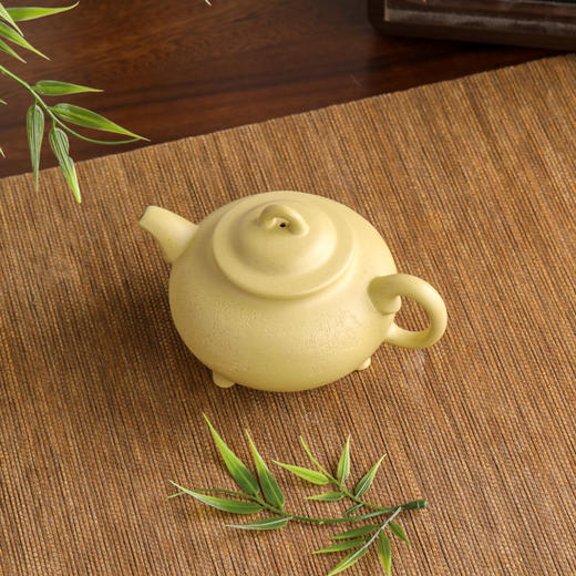 徐云翔圆容壶原矿本山绿全手工 约350cc 商品图1