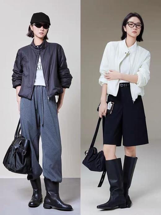 美洋同款零压轻薄两色立领棉服 商品图0