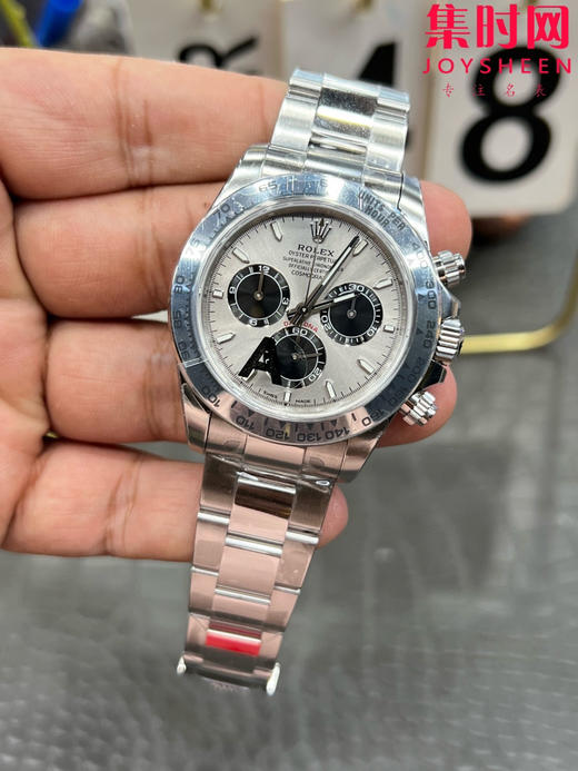 劳力士宇宙计型m126509 VS迪通拿4131配重版 VS迪通拿配重版 水泥灰钢带款 灰钢迪 新款包边迪通拿 丹东4131一体机 男士腕表 表径40mm 商品图2