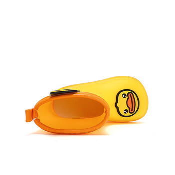 B.Duck小黄鸭童鞋儿童雨鞋时尚防水雨靴男女童宝宝水鞋小学生5955黄色28 商品图2