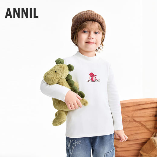 【实体店同款】男童中领针织上衣冬季新款安奈儿童装XB541059 商品图1