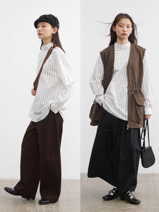 步履不停/5C11280C/两穿条纹衬衫 商品图1