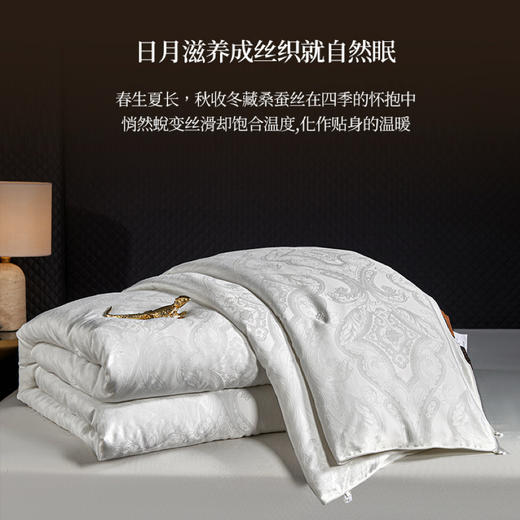 热卖！！【填充100%桑蚕丝】罗马世家 丝韵蚕丝蛋白复合被丨亲肤透气 睡眠"0"负担 商品图3