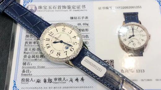 sh004-积家约会 机械机芯  表盘34  鳄鱼皮表带（SH） 商品图0