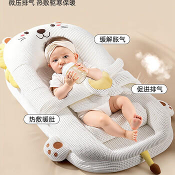 乐韵宝婴儿床中床斜坡枕垫防吐奶溢奶呛奶枕头新生儿安抚枕躺喂奶神器 商品图0