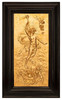 【已售】独角鹿西洋古董 19世纪意大利艺术家Karl Sterrer签名创作铜鎏金浮雕装饰画《日与夜》 商品缩略图0