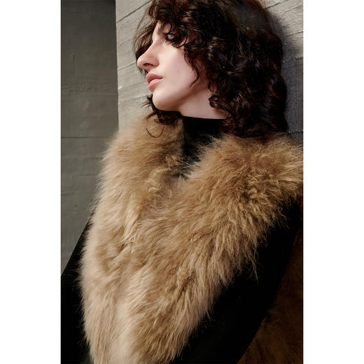 主推款丨NORNS LADY诺恩 【雪绒马甲】100%山羊绒马甲轻奢老钱皮草外套 T25WL01537  商品图3