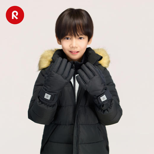 芬兰reima2025秋冬新款男女儿童拒风拒水亲肤抓绒保暖运动棉手套 商品图1
