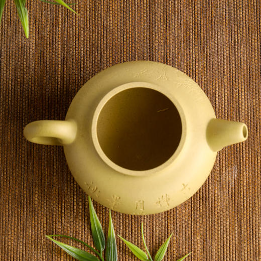 徐云翔圆容壶原矿本山绿全手工 约350cc 商品图5