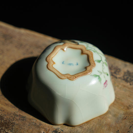 问鼎汝瓷天青/老款/小五行杯（鸟语花香） 商品图2