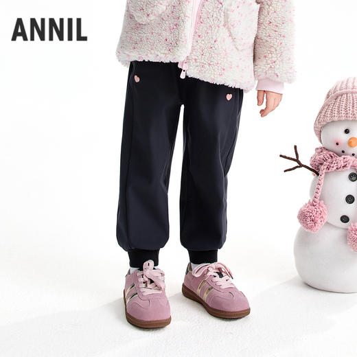 【实体店同款】女童全腰夹裤冬季新款安奈儿童装XG546013 商品图2