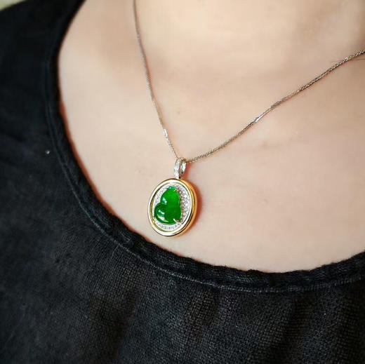 浓色满绿葫芦挂件 商品图1