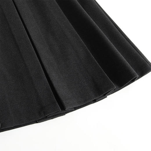 MYX垂坠感百褶A字裙小个子通勤时尚伞裙2025年冬款显瘦高腰半身裙 商品图3