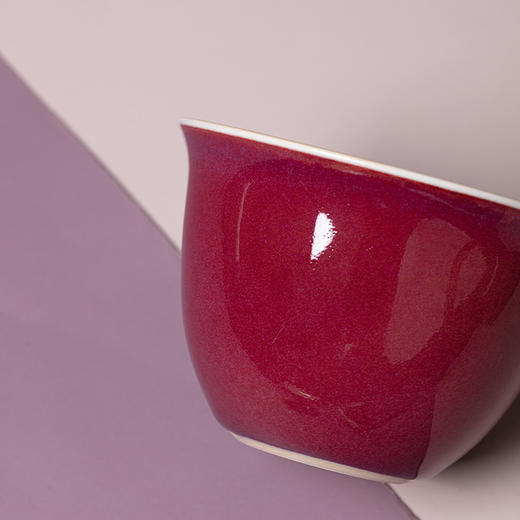 问鼎钧瓷/梦鼎/鹅黄青花/精工款/辉景盖碗(百年好合) 商品图3