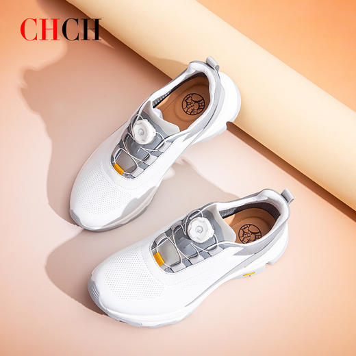 CHCH平衡鞋2025秋冬新款牛皮舒适休闲女鞋CP2B5041 商品图0