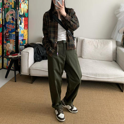 原单TNF 紫标经典Chino裤子锥形裤 商品图2