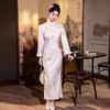MYJ 倒大袖国风素雅旗袍中式改良简约大气连衣裙 商品缩略图0
