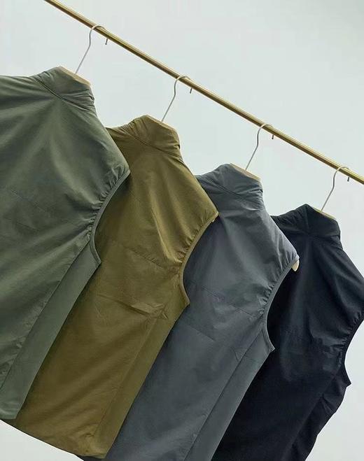 D102062双链登山布锦氨混纺面料男女款马甲 商品图2