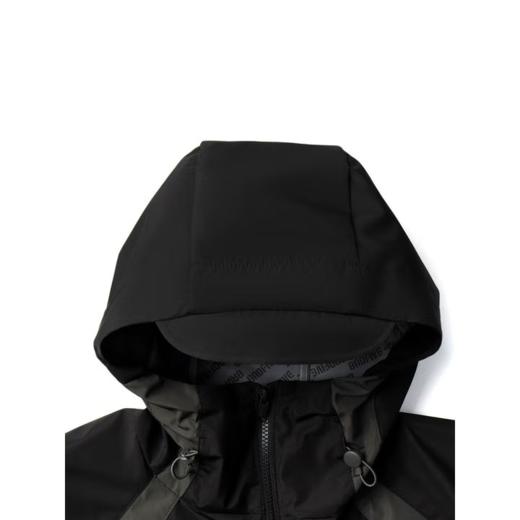 李宁男子2025春秋连帽健身风衣运动外套AFDV013-2 商品图2