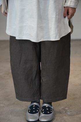 Mittan低密度麻质阔腿裤PT-117/PT-117DC
