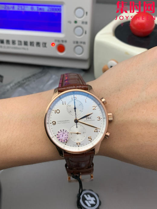 IWC万国 ZF葡萄牙系列计时 葡计密底款 升级版！男士腕表 表盘厚度和原装吻合！表盘直径40.9mm×12.3mm 商品图5