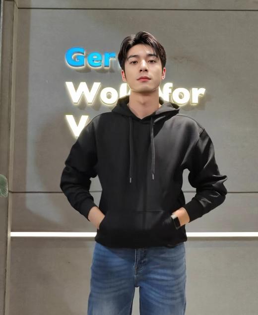 佐丹奴男装SS25商场新款【空气三明治】长袖棉质连帽针织卫衣01025607 商品图3