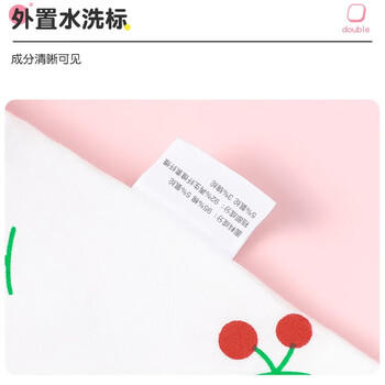 浪莎（LangSha）儿童内裤女童平角A类棉质中大童女孩短裤 樱桃公主6条装 160 商品图7