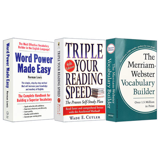 wordpower made easy单词的力量+韦小绿 韦氏字根词根词典Merriam Webster's Vocabulary Builder 三倍速英语阅读 英文原版词汇书 商品图0
